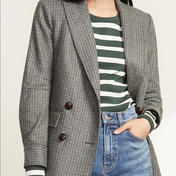 Veronica Beard Pyle Houndstooth Dickey Jacket - Picture 2 of 8